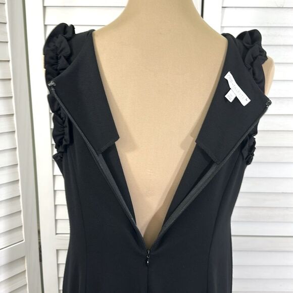 Talbots RSVP Black Sheath Dress Size 12P Sleeveless - Picture 9 of 12